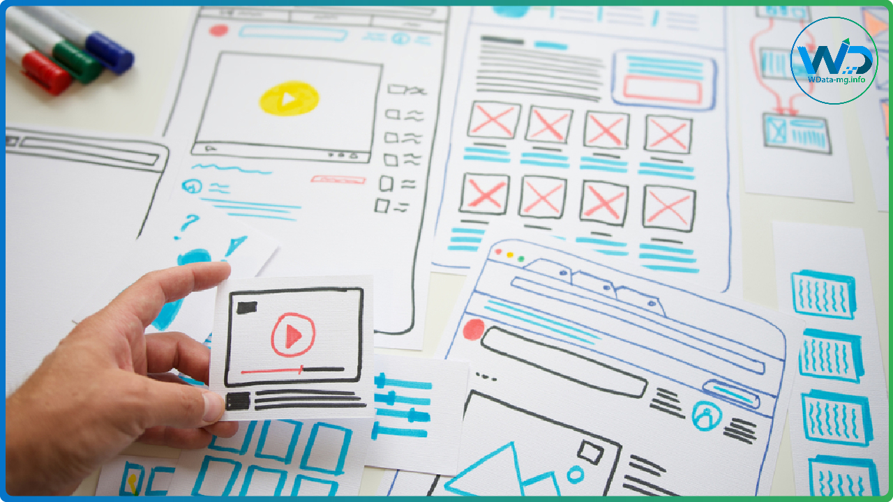 importance des wireframes pour la réalisation d'un site web| wdata-mg.info
