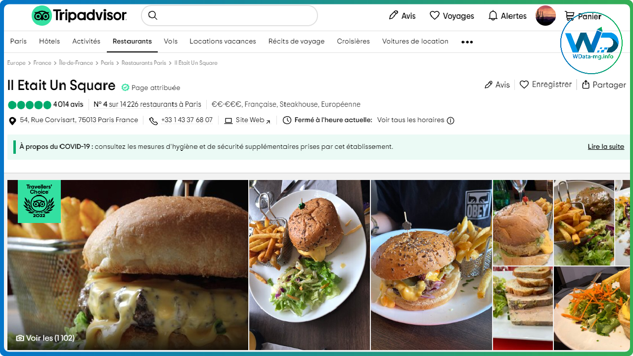 Avis-Tripadvisor | wdata-mg.info
