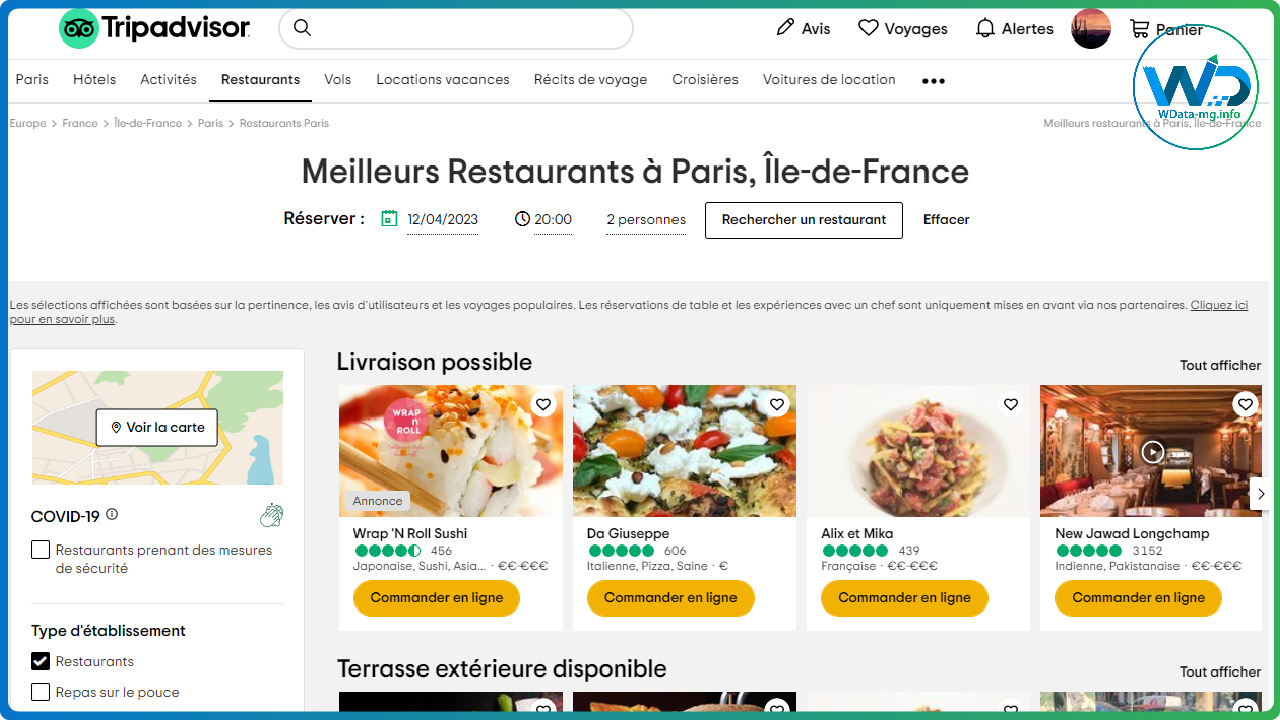  Tripadvisor-visibilité | wdata-mg.info