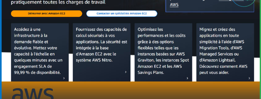 Principaux services de calcul sur AWS pour bien démarrer | wdata-mg.info